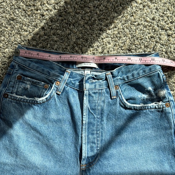 Agolde High Rise Straight Leg in Arrival 24 - Picture 2 of 6